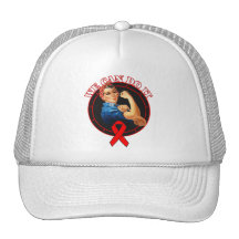 AIDS - Rosie The Riveter - We Can Do It Trucker Hat