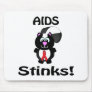 AIDS Stinks Skunk Awareness Design Mouse Mat