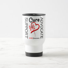 AIDS Support Advocate Cure Coffee Mug