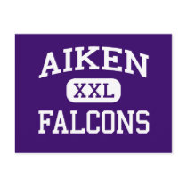 Aiken - Falcons - High School - Cincinnati Ohio Postcard