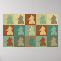 Aikido Pop Art Poster