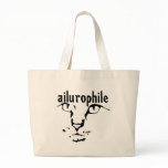 ailurophile tote bags