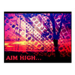 Aim High card Post Cards