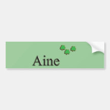 Aine Irish Bumper Stickers