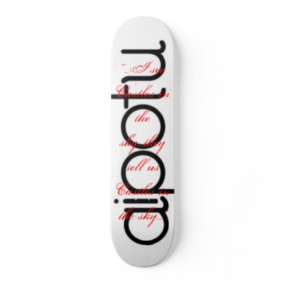 Aipotu- "O,Utopia sk8dek" Skate Deck by AIPOTU