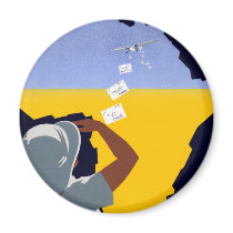 Air Afrique: L'Afrique Francaise Magnets