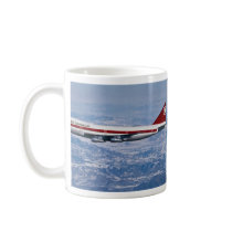 Air Canada 747 over Rocky Mountains Mugs