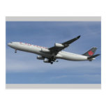 Air Canada A340-300 (C-GDVW) Photo Postcards
