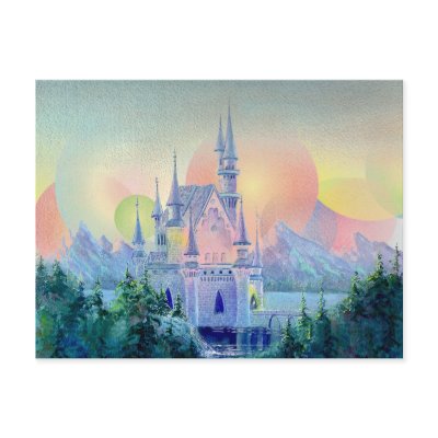 AIR CASTLES by SHARON SHARPE Post Card by sharonsharpe