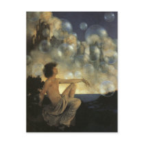 Air Castles, Maxfield Parrish Postcard