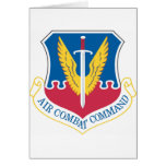 Air_Combat_Command_shield Greeting Card