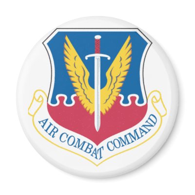 Air_Combat_Command_shield Fridge Magnets by militaryshields