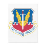 Air_Combat_Command_shield Postcard