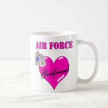 Air Force Girlfriend Coffee Cup Coffee Mug