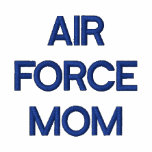 Air Force Mum Embroidered Hoodie