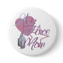Air Force Mum Heart N Star Pinback Buttons