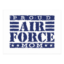 Air Force Mum Post Cards