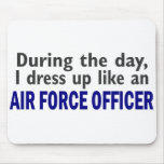 AIR FORCE OFFICER During The Day mousepads