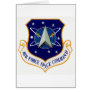 Air_Force_Space_Command_Shield Greeting Card