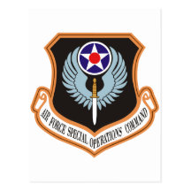 Air Force Special Operations Command Post Cards