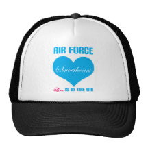 Air Force Sweetheart Love Is In The Air Hat