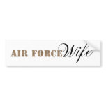Air Force Wife Bumper Sticker bumper stickers