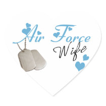 Air Force Wife Stickers