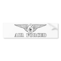 Air Forced Bumper Stickers