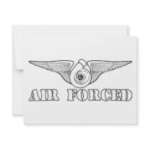 Air Forced Invitations