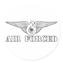 Air Forced Stickers