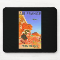 Air France Paris Mexico Mousepad