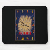 Air France travel Mousepad