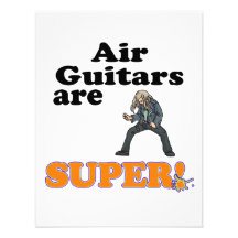 air guitars are super custom invite