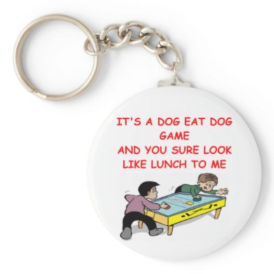 air hockey Key Chain