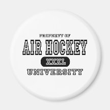 Air Hockey University Magnet