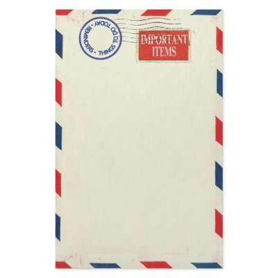 air mail stationery by pigs_wing