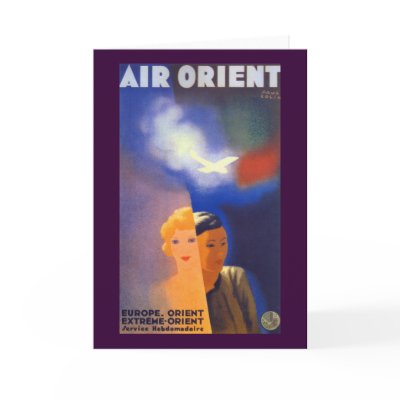 Air Orient ~ Europe - Orient Cards by RetroCommunications