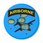 Airborne 2 fridge magnet