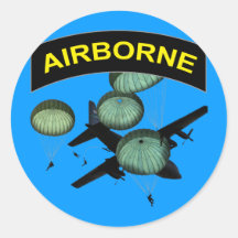 Airborne 2 stickers