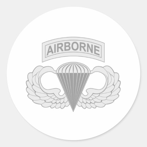 Airborne Jump Wings Sticker