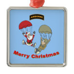 Airborne Santa II Christmas Ornament