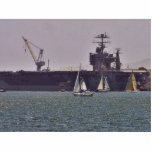 Aircraft Carriers Boats Ships photo sculptures