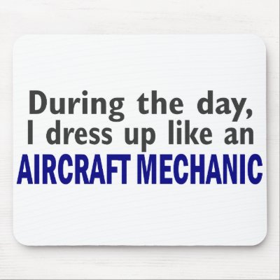 Aircraft Mechanic During The Day by professiongifts