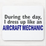 Aircraft Mechanic During The Day mousepads