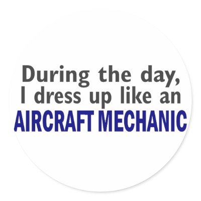 Aircraft Mechanic During The Day by professiongifts