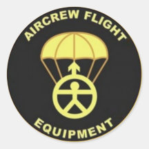 AIRCREW FLIGHT EQUIPMENT STICKER