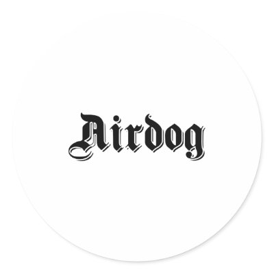 Airdog Stickers by scooterfun