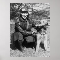 Airedale and Aviatrix, early 1920s Posters