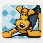 Airedale at Play Mousemats