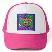 Airedale Birthday Mesh Hat
